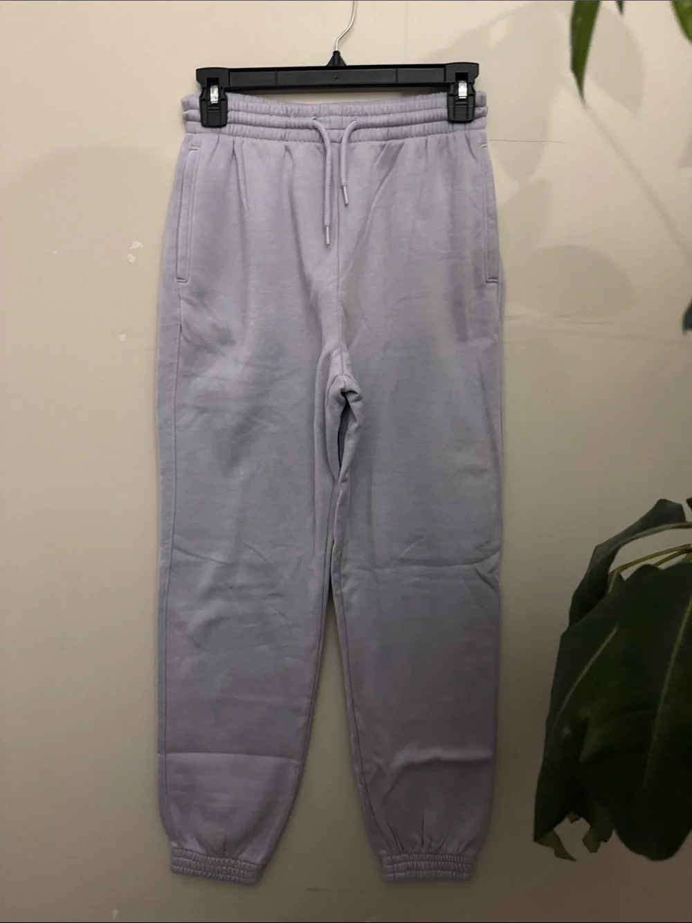 H&M Lavender Drawstring Sweatpants for Men
